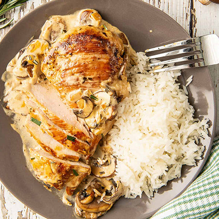 Cajun Mushroom Chicken