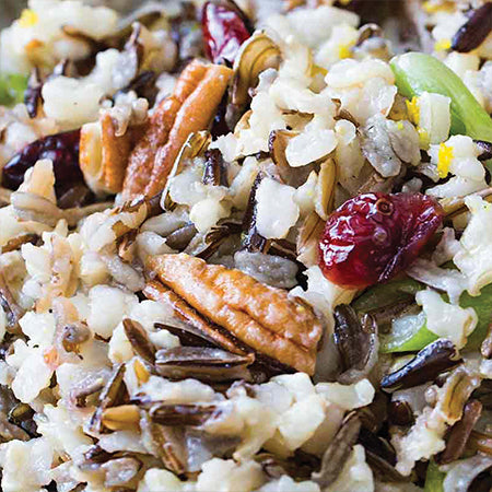 Wild Rice Salad with Dressing