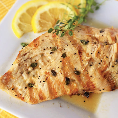 Grilled Chicken with Lemon & Thyme