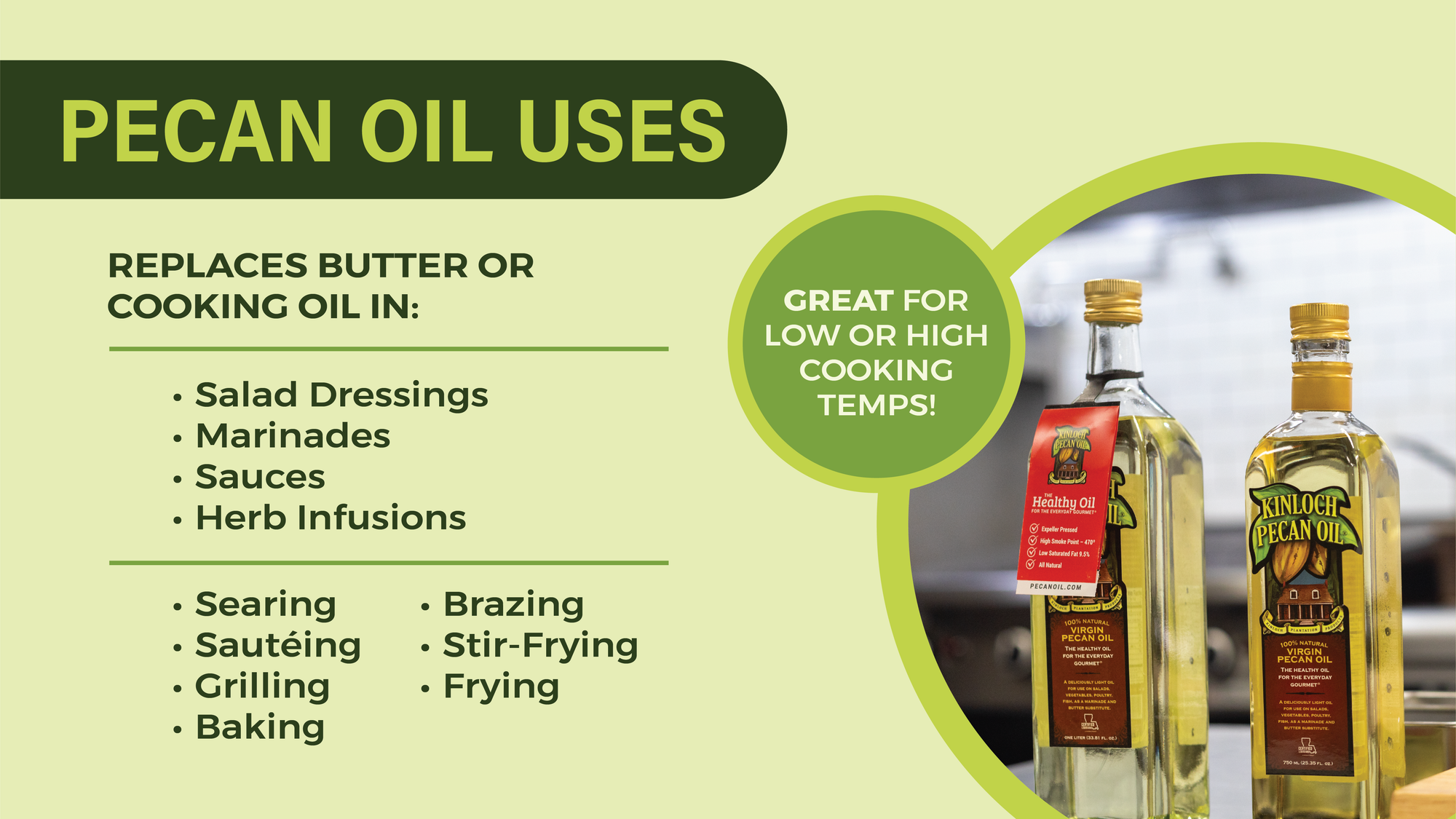 Pecan Oil Kinloch Plantation Products